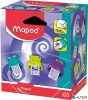 Radír display, MAPED "Little Monster", vegyes színek