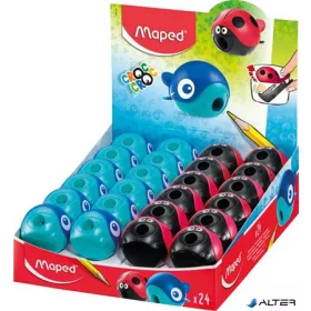   Hegyező display, egylyukú, tartályos, MAPED "Croc Croc Easy", katica és bálna, vegyes formák