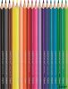 Színes ceruza készlet, háromszögletű, MAPED "Color'Peps Star", 18 különböző szín