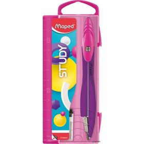   Körző, heggyel, MAPED 'Study Pop', vegyes színek