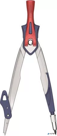 Körző készlet, rögzíthető lábakkal, 5 darabos, MAPED "Stop System"