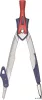Körző készlet, rögzíthető lábakkal, 7 darabos, MAPED "Stop System"