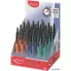 Körző display, heggyel, 2in1, ceruzává alakítható, MAPED „Compass Pen”, vegyes színek