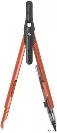 Körző display, heggyel, 2in1, ceruzává alakítható, MAPED „Compass Pen”, vegyes színek
