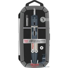   Körző, precíziós, rögzíthető lábakkal, MAPED 'N°421'