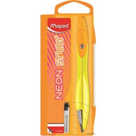   Körző, heggyel, MAPED 'Study Neon', vegyes színek