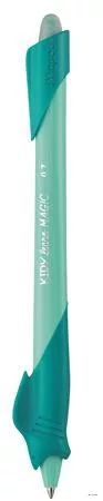 Írástanuló rollertoll, 0,7 mm, radírozható, MAPED "KIDY Learn MAGIC", cápa, türkiz, 12 db