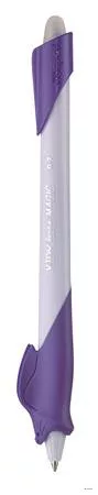 Írástanuló rollertoll, 0,7 mm, radírozható, MAPED "KIDY Learn MAGIC", nyuszi, lila