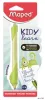 Írástanuló rollertoll, 0,7 mm, radírozható, MAPED "KIDY Learn MAGIC", kaméleon, zöld
