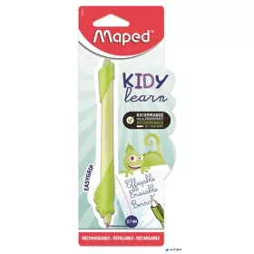  Írástanuló rollertoll, 0,7 mm, radírozható, MAPED "KIDY Learn MAGIC", kaméleon, zöld