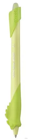 Írástanuló rollertoll, 0,7 mm, radírozható, MAPED "KIDY Learn MAGIC", kaméleon, zöld, 12 db