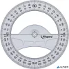 Szögmérő, műanyag, 360°, MAPED 'Geometric'