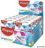 Tűzőgép, 24/6, 26/6, 15 lap, MAPED "Ergologic Mini", vegyes színek