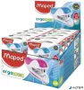 Tűzőgép, 24/6, 26/6, 12 lap, MAPED "Ergologic Mini", vegyes színek
