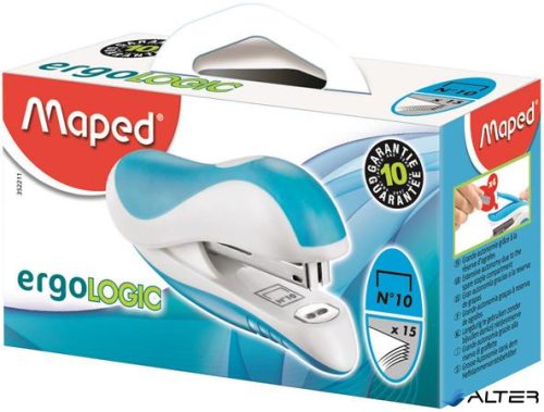 Tűzőgép, No. 10, 15 lap, MAPED "Ergologic"