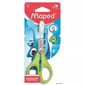   Olló, iskolai, 13 cm, MAPED "Essentials Pulse", vegyes színek