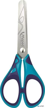 Olló, iskolai, 13 cm, MAPED "Essentials Soft"