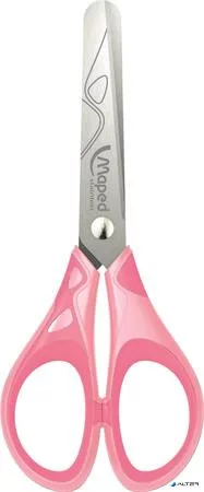 Olló display, iskolai, 13 cm, MAPED "Essentials Soft Pastel", pasztell színek