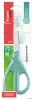 Olló, irodai, 21 cm, MAPED 'Essentials Green', türkizkék