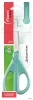 Olló, irodai, 21 cm, MAPED "Essentials Green", türkizkék