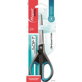 Olló, irodai, 17 cm, MAPED 'Essentials Soft'