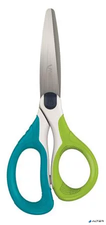 Olló display, iskolai, 13 cm, MAPED 'Sensoft Asym', vegyes színek