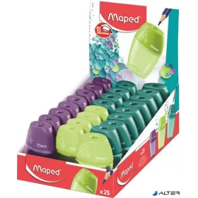   Hegyező display, egylyukú, tartályos, MAPED "Shaker", vegyes színek