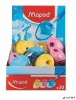 Hegyező display, egylyukú, tartályos, MAPED "I-Gloo", vegyes színek