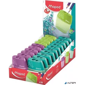   Hegyező display, kétlyukú, tartályos, MAPED "Shaker", vegyes színek