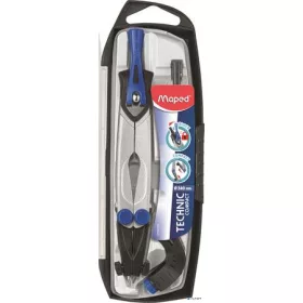   Körző készlet, 4 darabos, MAPED "Technic Compact"