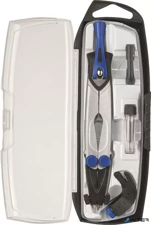 Körző készlet, 4 darabos, MAPED "Technic Compact"