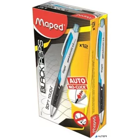   Nyomósirón, 0,5 mm, MAPED 'Black'Peps', kék