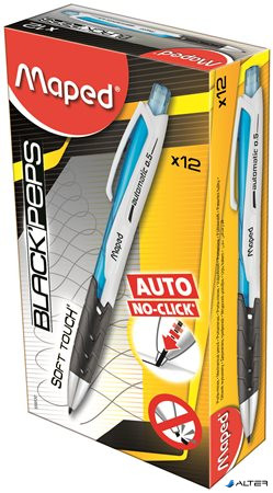 Nyomósirón, 0,5 mm, MAPED 'Black'Peps', kék