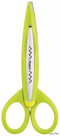 Olló, kreatív, cserélhető penge, MAPED 'Créa Cut', 5 különböző minta