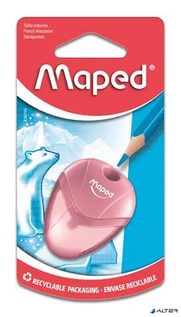 Hegyező, egylyukú, tartályos, MAPED "I-Gloo", vegyes színek