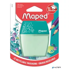   Hegyező, kétlyukú, tartályos, MAPED "Shaker", vegyes színek