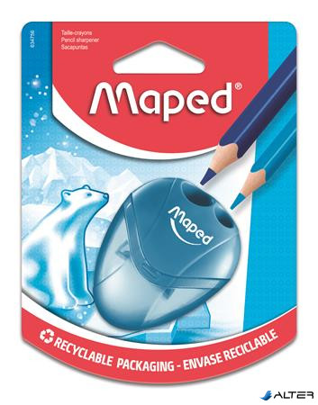 Hegyező, kétlyukú, tartályos, MAPED "I-Gloo", vegyes színek