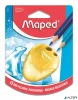 Hegyező, kétlyukú, tartályos, MAPED "I-Gloo", vegyes színek