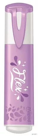 Szövegkiemelő display, 1-5 mm, MAPED 'Fluo Peps Flex Pastel', pasztell szín