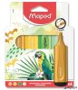 Szövegkiemelő készlet, 1-5 mm, MAPED 'Fluo Peps Assorted', vegyes színek