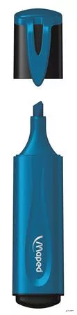 Szövegkiemelő készlet, 1-5 mm, MAPED "Glitter Fluo Peps", 4 különböző metálfényű szín