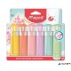Szövegkiemelő készlet, 1-5 mm, MAPED "Fluo Peps Quality", 6 különböző pasztell szín