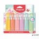 Szövegkiemelő készlet, 1-5 mm, MAPED "Fluo Peps Quality", 6 különböző pasztell szín