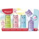 Szövegkiemelő készlet, 1-5 mm, MAPED "Mini Pastel", 4 különböző pasztell szín