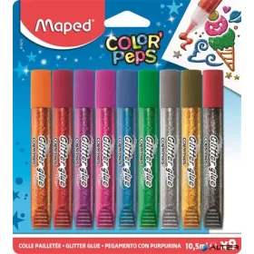   Csillámos ragasztó, MAPED "Color'Peps", 9 különböző szín