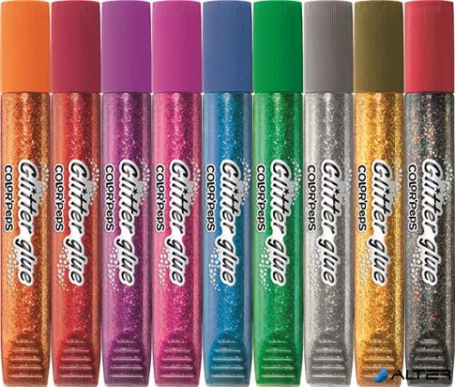 Csillámos ragasztó, MAPED 'Color'Peps', 9 különböző szín
