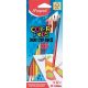 Színes ceruza készlet, kétvégű, háromszögletű, MAPED 'Color'Peps Duo', 24 különböző szín