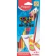 Színes ceruza készlet, kétvégű, háromszögletű, MAPED 'Color'Peps Duo', 24 különböző szín