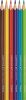 Színes ceruza készlet, háromszögletű, MAPED 'Color'Peps Star', 6 különböző szín