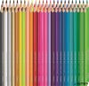 Színes ceruza készlet, háromszögletű, MAPED "Color'Peps Star", 48 különböző szín